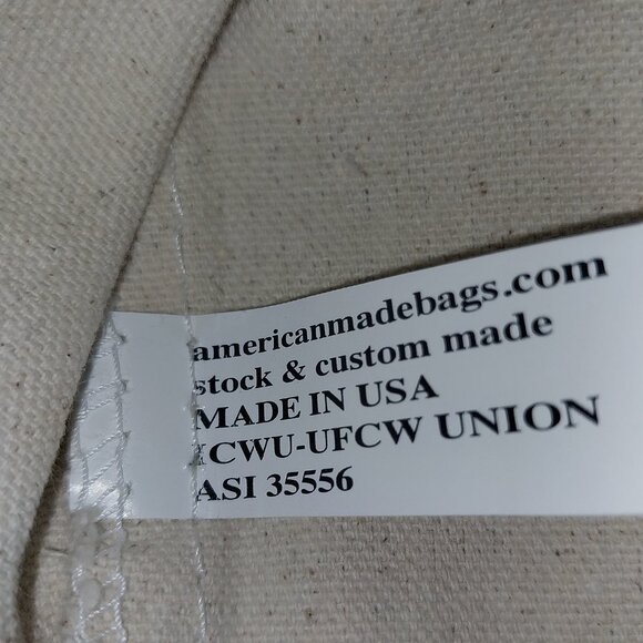 x2 NEW Haymarket Books Canvas Tote Bag. -----book bag, readers, reuseable, gift - Picture 6 of 7